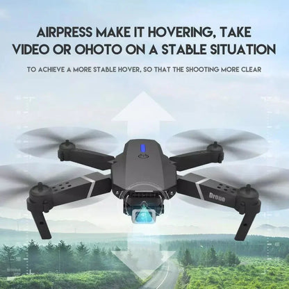 4K GPS Dual HD Camera Drones WiFi Foldable With 3 Batteries by HTT Global