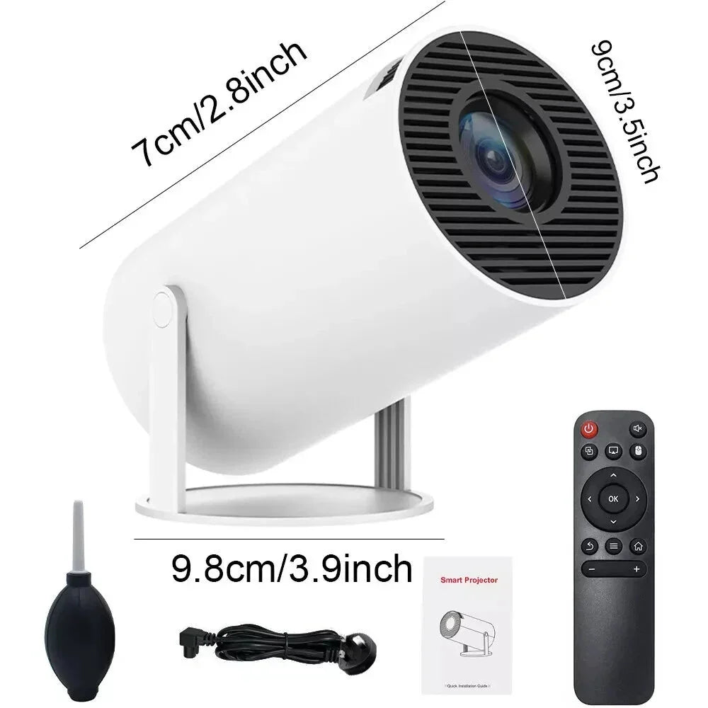 4K Smart Projector with WiFi & Bluetooth