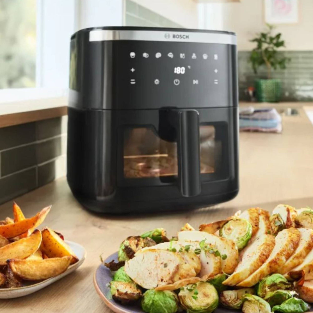 Freidora de Aire MAF671B1 Serie 6 7,2 L Air Fryer 7 Programas Bosch