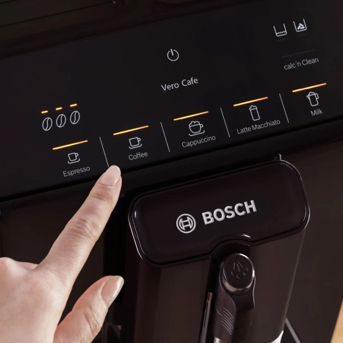 Cafetera Superautomática Molinillo Cerámico y Sistema OneTouch TIE20119 Bosch