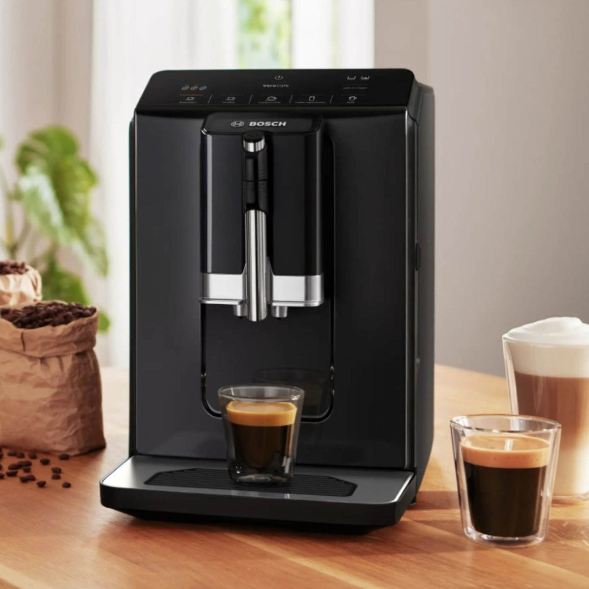 Cafetera Superautomática Molinillo Cerámico y Sistema OneTouch TIE20119 Bosch