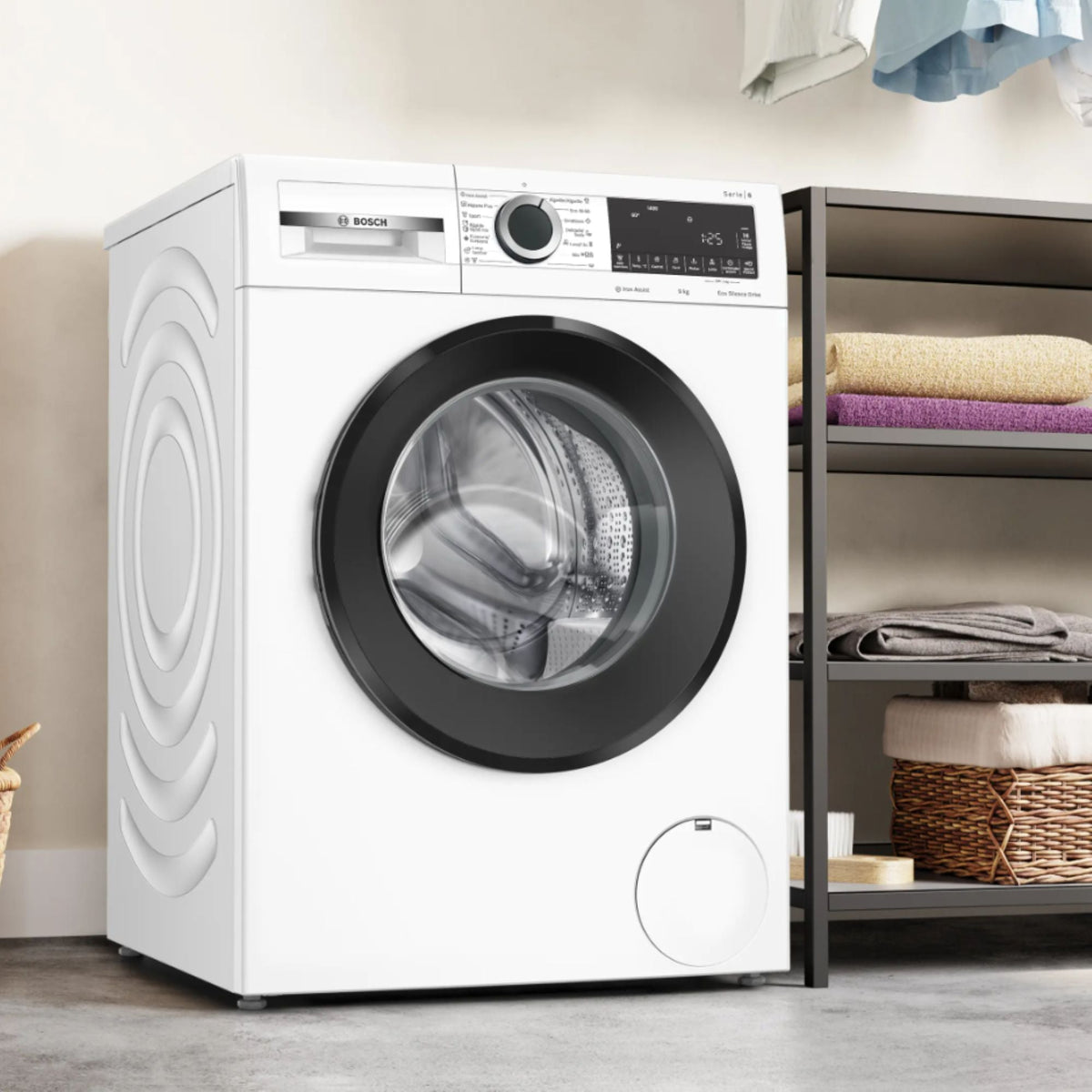 Lavadora 9 kg Serie 6 con EcoSilence WGG244Z0ES Bosch