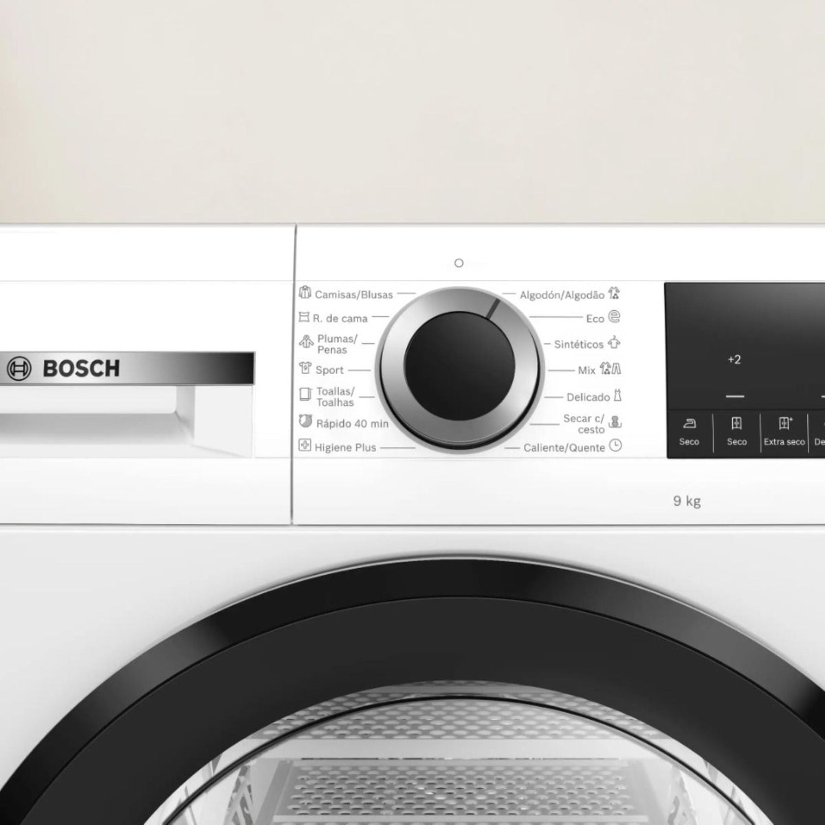 Secadora con Bomba de Calor 9 kg WQG245D0ES Serie 6 Bosch