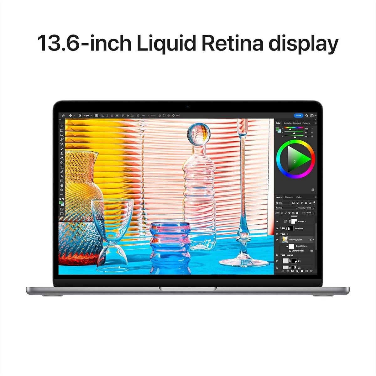 Apple MacBook Air 13-inch (M2 Chip) – 512GB SSD, 8GB RAM, Liquid Retina (Silver)