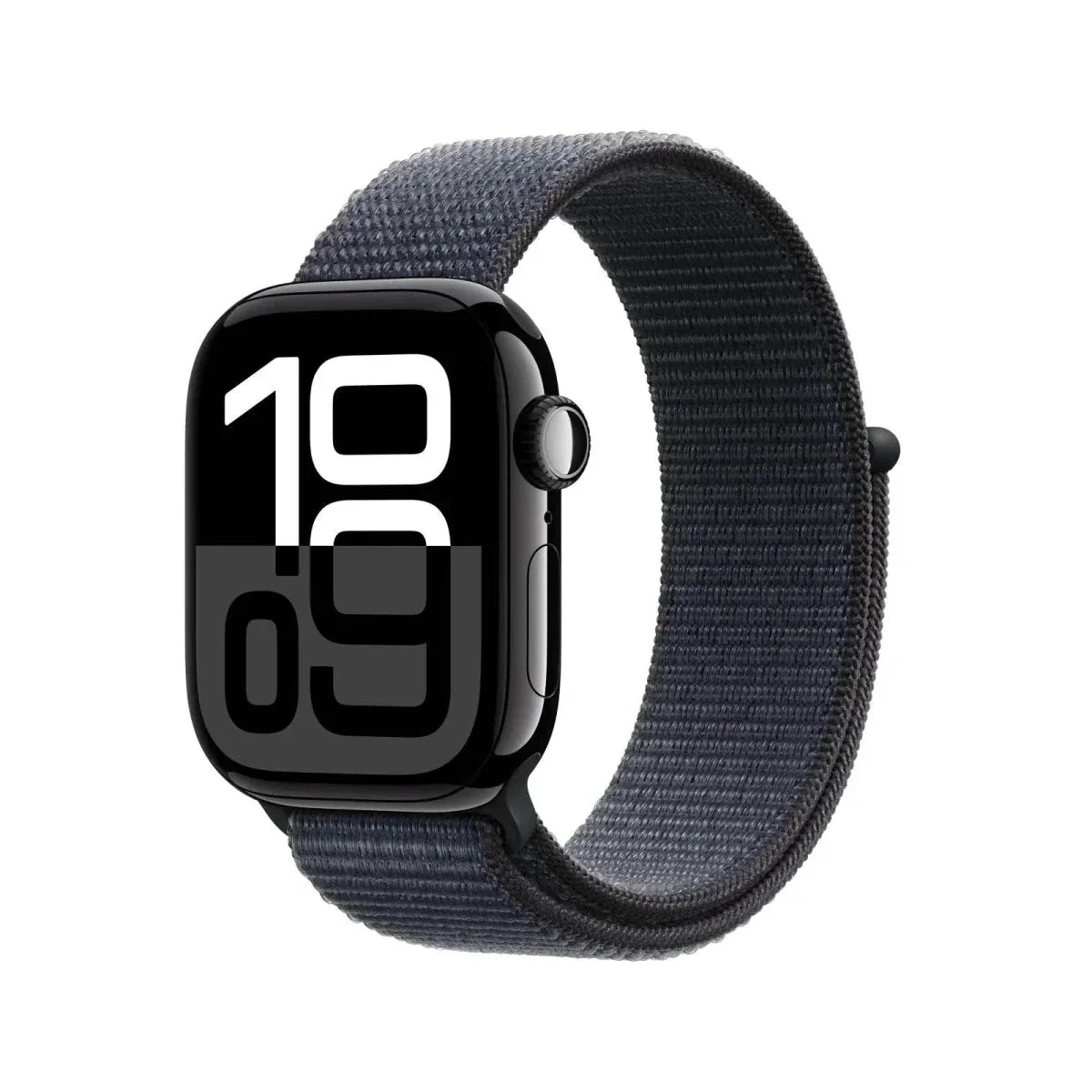 Apple Watch Series 10 GPS 46mm – Jet Black Aluminium Case with Sport Band