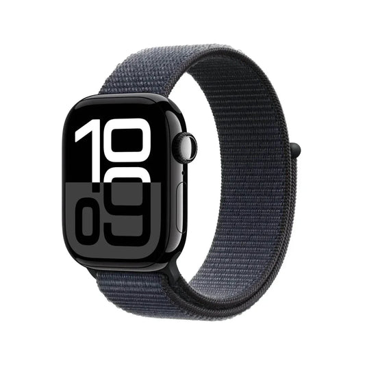 Apple Watch Series 10 GPS 42mm – Jet Black Aluminium Case with Sport Band