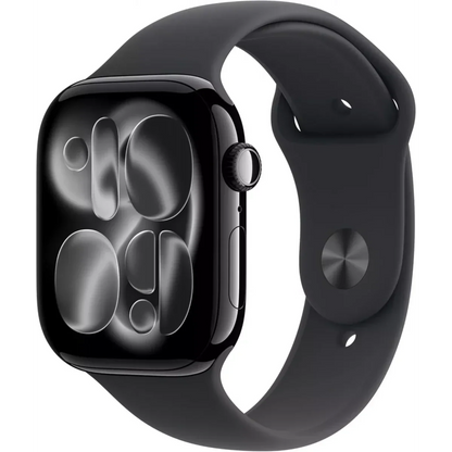 Apple Watch Series 11 Smartwatch 46mm Gray, Rose Gold, Jet Black, Aluminium Black Sport Band M/L