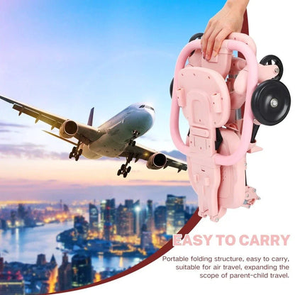 Compact Travel Pram Stroller Baby Lightweight One Hand Fold Buggy Pushchair UK