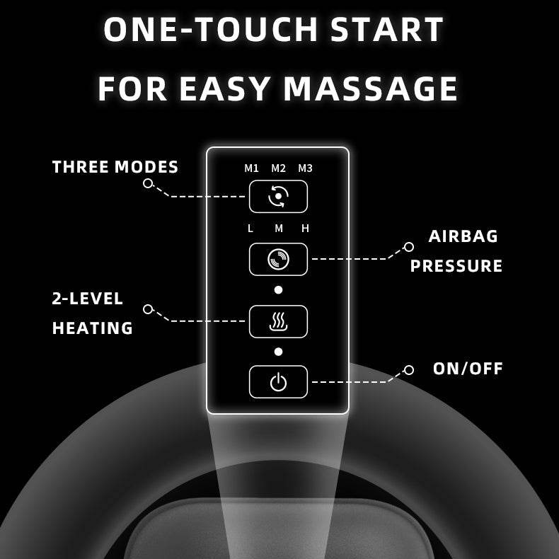 Foot Massager , Deep Kneading, Air Compression,
