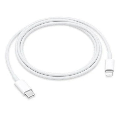 Genuine Apple USB-C to Lightning Cable – 1m (3.3ft) – OEM Fast Charge Cord for iPhone 11-14 Pro Max, iPad, and AirPods (White)