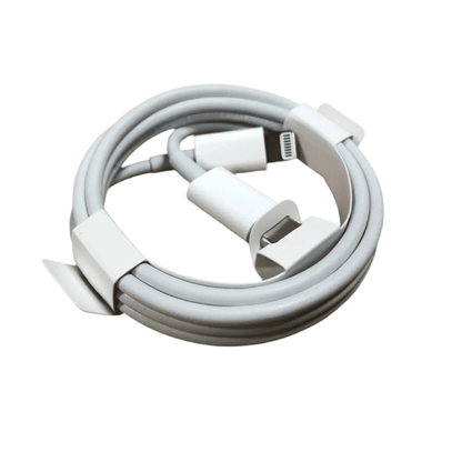 Genuine Apple USB-C to Lightning Cable – 1m (3.3ft) – OEM Fast Charge Cord for iPhone 11-14 Pro Max, iPad, and AirPods (White)