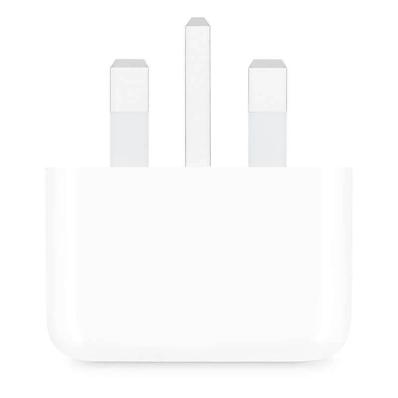 Genuine Apple 20W USB-C Charger Plug – Fast Charging Power Adapter for iPhone 16/15/14/13/12/SE, iPad & AirPods (UK 3-Pin)