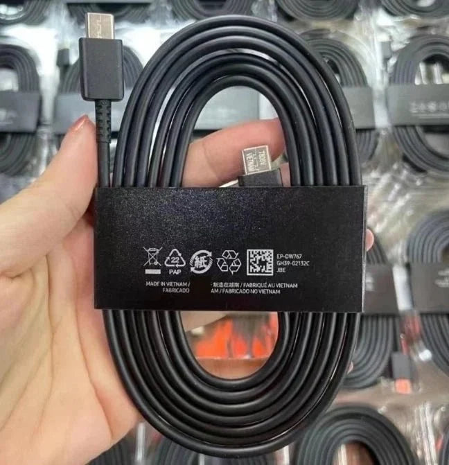 Genuine Samsung  45W Super Fast Charging Travel Adapter (with C to C cable)