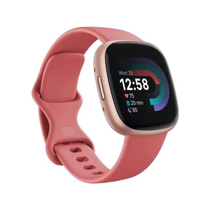 Google Fitbit Versa 4 Fitness Smartwatch – Built-in GPS, 6+ Day Battery, 40+ Exercise Modes (Black/Graphite)