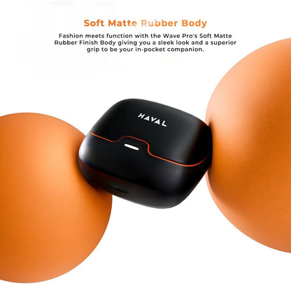 HAVAL Z40 Pro Wireless Earbuds, 4 ENC Noise Cancelling Mic,100h Playtime, Bluetooth 5.4 & IPX5 Waterproof,