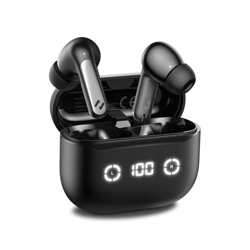 Havit Active Noise Cancelling Wireless Earbuds – LED Power Display, ANC, 30H Playtime