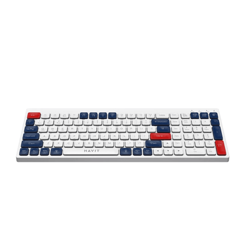 Havit KB830WB Wireless Gaming Keyboard and Mouse Combo – 60% Compact, RGB Backlit, Rechargeable