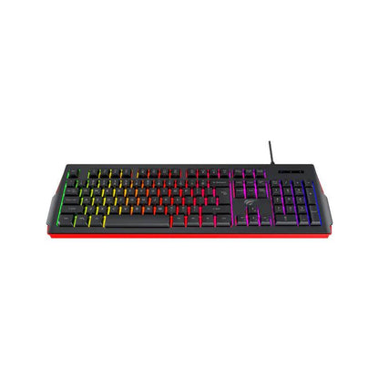 Havit KB866L USB RGB Membrane Gaming Keyboard – Multi-Function Backlit, Anti-Ghosting, 104 Keys (Black)