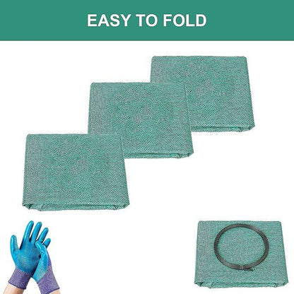 HTT GLOBAL Heavy Duty Garden Waste Bags (4 Pack) – 400L Reusable Rubbish Sacks with Gloves & Handles