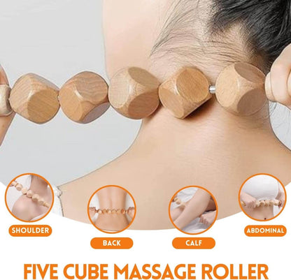 HTT GLOBAL Wood Massage Tools Set (3/5/7 Pcs) – Maderotherapy Kit for Gua Sha, Lymphatic Drainage & Cellulite Reduction