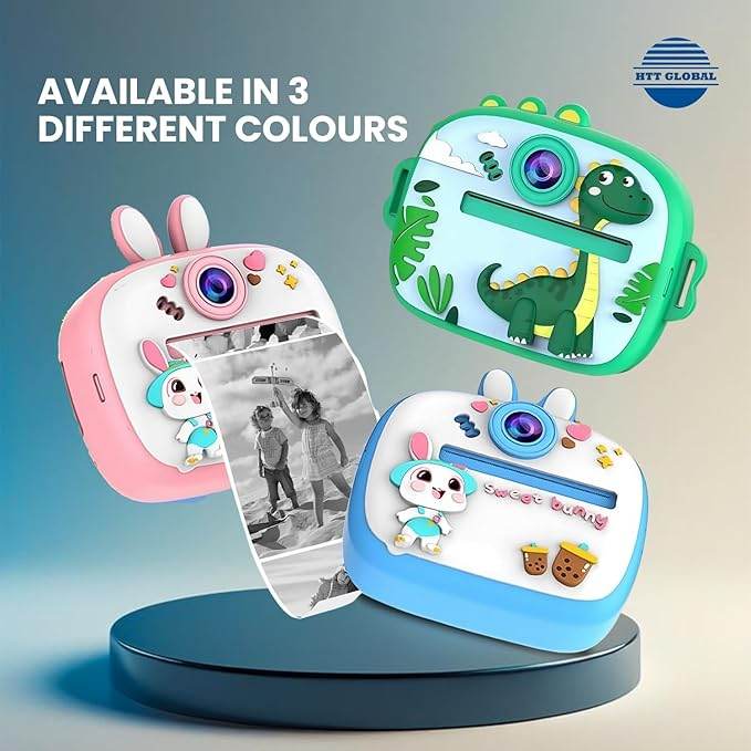 Kids Instant Print Camera with 1080P Video & Print Paper - Digital Camera for Children
