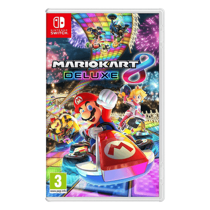 Mario Kart 8 Deluxe (Nintendo Switch) – Definitive Racing Game, 48 Tracks (French Box / Plays in English)