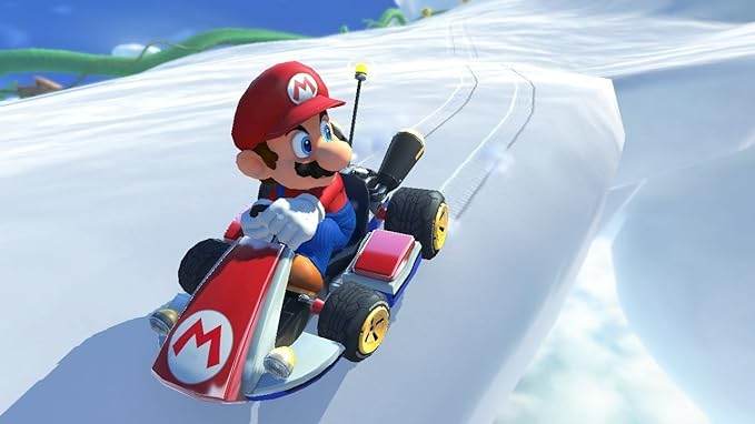 Mario Kart 8 Deluxe (Nintendo Switch) – Definitive Racing Game, 48 Tracks (French Box / Plays in English)