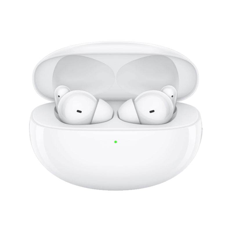 OPPO Enco Free2 True Wireless Noise Cancelling Earbuds – Hybrid ANC, Personalized Audio Tuning, Bluetooth 5.2, 30-Hour Playtime (White)