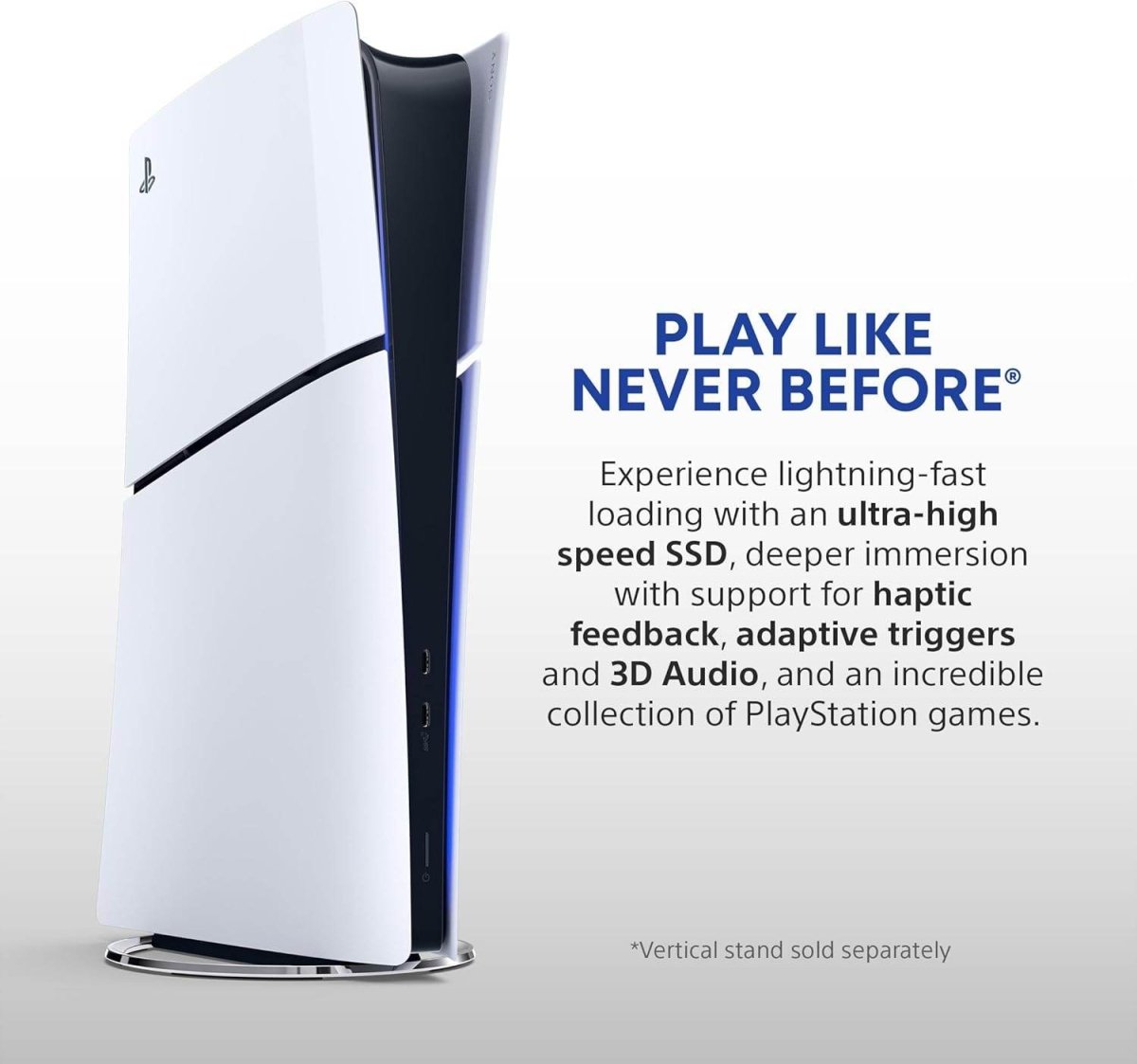 PlayStation 5 Digital Edition Console (Disc Free, Slim)