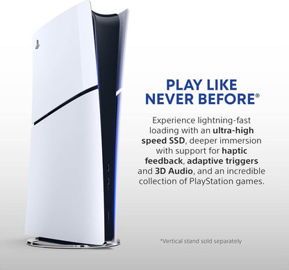 PlayStation 5 Digital Edition Console (Disc Free, Slim)