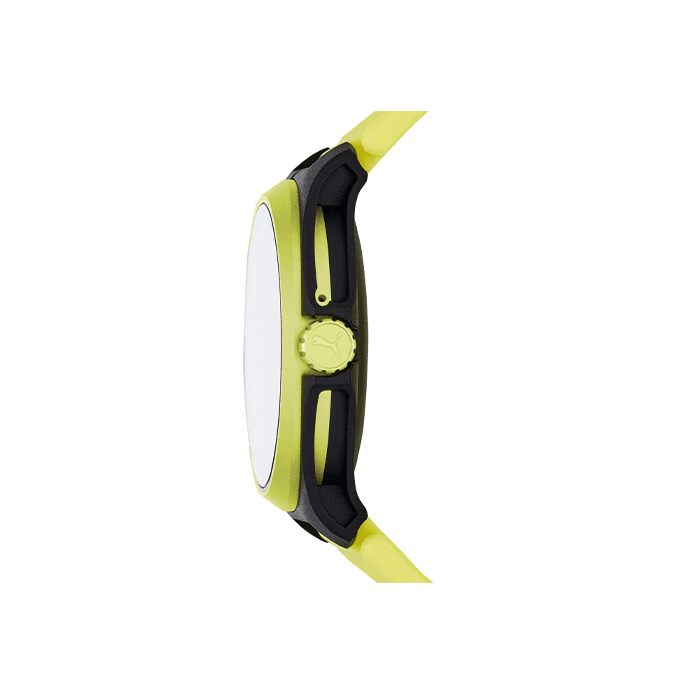 PUMA - PUMA SMARTWATCH With Yellow Silicone Strap For UNISEX PT9101