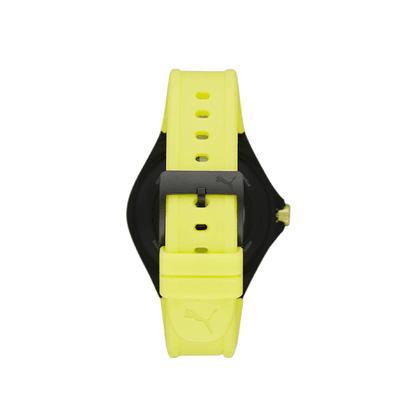PUMA - PUMA SMARTWATCH With Yellow Silicone Strap For UNISEX PT9101
