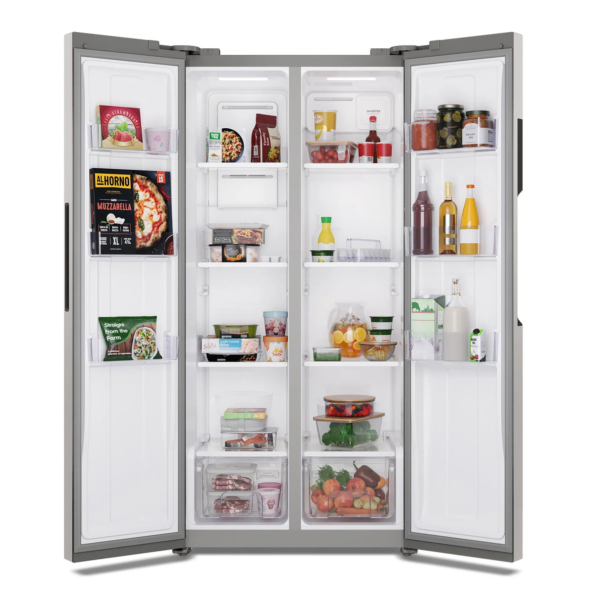 Refrigerador 430L No Frost Side By Side MAS430 Mademsa