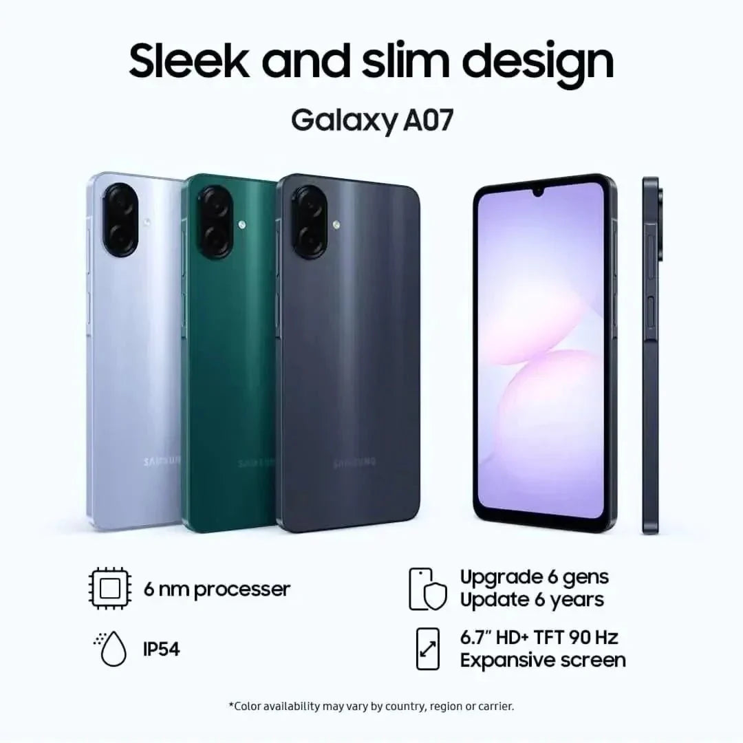 Samsung Galaxy A07 4G – Dual SIM – Unlocked