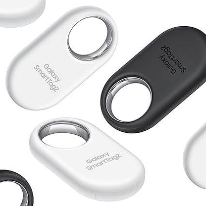 Samsung Galaxy SmartTag2 Bluetooth Tracker (Black) – 500+ Day Battery, Compass View, IP67 Waterproof