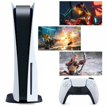 Sony PlayStation 5 Disc Console Sony PlayStation 5 Disc – 4K Gaming, 1TB SSD, 120Hz (UK Version)