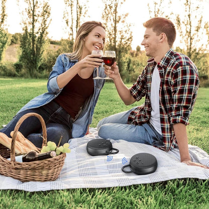 ZEALOT S77 Portable Bluetooth Speaker – IPX6 Waterproof, Wireless Shower Speaker with SD Card Support, Carabiner Clip, Bluetooth 5.0, 1800mAh Battery – Ideal for Pool, Hiking, Beach, Camping